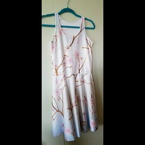 Cherry Blossom Sakura Skater Dress One Size